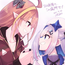 This is a pixiv picture whose title is ５００年後にこの場所で.