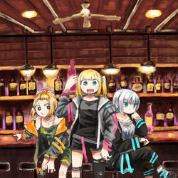 This is a pixiv picture whose title is Bar.