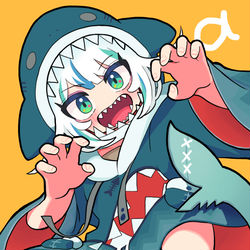 This is a pixiv picture whose title is がうるぐら.