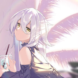 This is a pixiv picture whose title is 背中に翼がある時間.