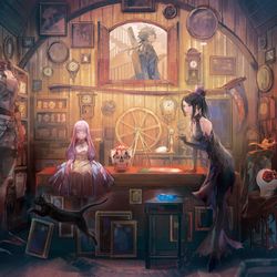 This is a pixiv picture whose title is 西洋骨董👄屋根裏堂.