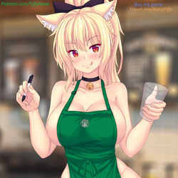 This is a pixiv picture whose title is Tiffy Barista!!.