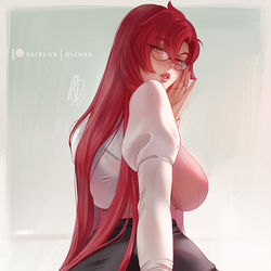 This is a pixiv picture whose title is Teacher Yoko v2 / ヨーコ・リットナー.