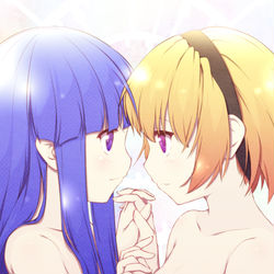 This is a pixiv picture whose title is たとえ何があろうとも.