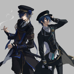 This is a pixiv picture whose title is KAITO.