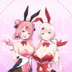 This is a pixiv picture whose title is さくゆいバニー.