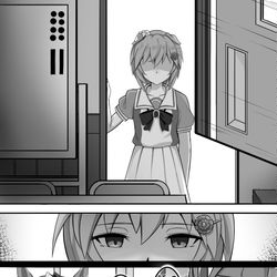 This is a pixiv picture whose title is 釣果ゼロ、－２５.