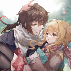 This is a pixiv picture whose title is 鍾蛍.