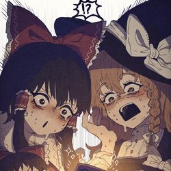 This is a pixiv picture whose title is なんでも実況してくれる最近のあの二人.