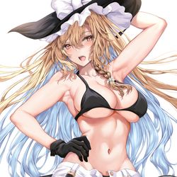This is a pixiv picture whose title is 「ジロジロ見やがって…」.