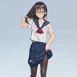 This is a pixiv picture whose title is 無題.