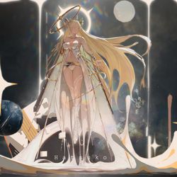 This is a pixiv picture whose title is star.