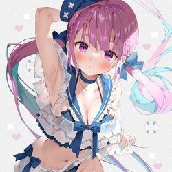 This is a pixiv picture whose title is アクアート4表紙絵.