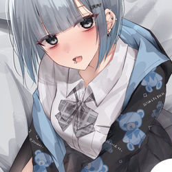 This is a pixiv picture whose title is 【告知】音声作品【DLsite】.