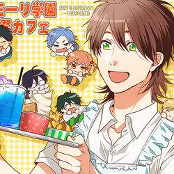 This is a pixiv picture whose title is コミックス100万部突破!!.