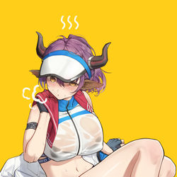 This is a pixiv picture whose title is 流汗牛牛.