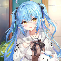 This is a pixiv picture whose title is ラミィちゃんとおでかけ.
