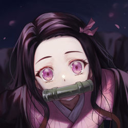 This is a pixiv picture whose title is 49日目、禰豆子.