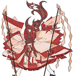This is a pixiv picture whose title is 霊夢さん。.