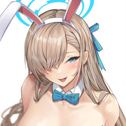 This is a pixiv picture whose title is バニーアスナ.