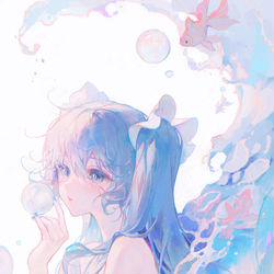 This is a pixiv picture whose title is Transparent.