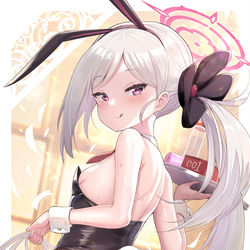 This is a pixiv picture whose title is ムツキ（バニー）.