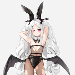 This is a pixiv picture whose title is ヒナ-バニーガール.