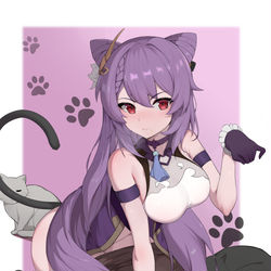 This is a pixiv picture whose title is 啊晴.