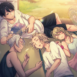 This is a pixiv picture whose title is 佐野家.