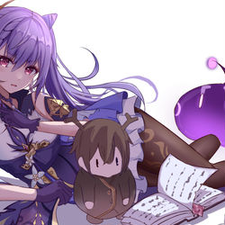 This is a pixiv picture whose title is 宅女阿晴.
