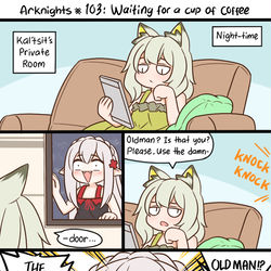 This is a pixiv picture whose title is Arknights #103.