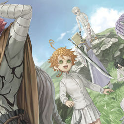 This is a pixiv picture whose title is IdentityV×約束のネバーランドコラボイラスト第二弾.