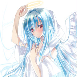 This is a pixiv picture whose title is 10月4日は天使の日.