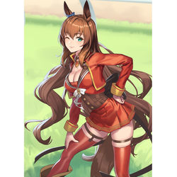 This is a pixiv picture whose title is ナウい女.