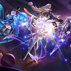 This is a pixiv picture whose title is [AoV] Miss AoV.