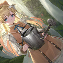 This is a pixiv picture whose title is 園部さん.