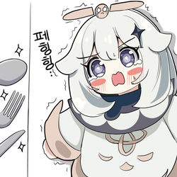 This is a pixiv picture whose title is Paimon...