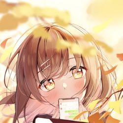 This is a pixiv picture whose title is 言葉では、伝えられないから.