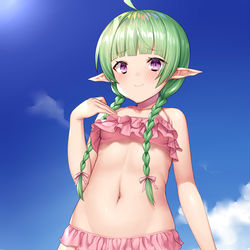 This is a pixiv picture whose title is Skeb.