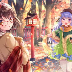 This is a pixiv picture whose title is 🍁秋の訪れ🍁.