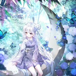 This is a pixiv picture whose title is ♡.
