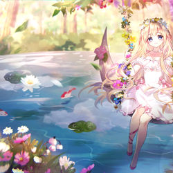 This is a pixiv picture whose title is ♡.