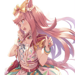 This is a pixiv picture whose title is 推しを推してる推しを推したい.