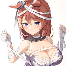 This is a pixiv picture whose title is 絡まったクリーク.
