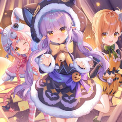 This is a pixiv picture whose title is 不给糖果就捣蛋.