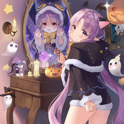 This is a pixiv picture whose title is 猫仓唯.