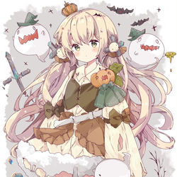 This is a pixiv picture whose title is 🎃👻.