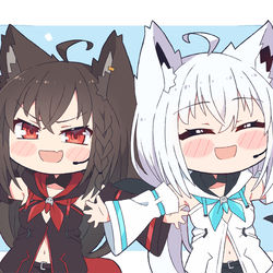 This is a pixiv picture whose title is Duet.