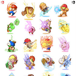 This is a pixiv picture whose title is スマブラSP まとめ。.
