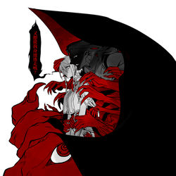 This is a pixiv picture whose title is 創作人外男女《侍仙》01.